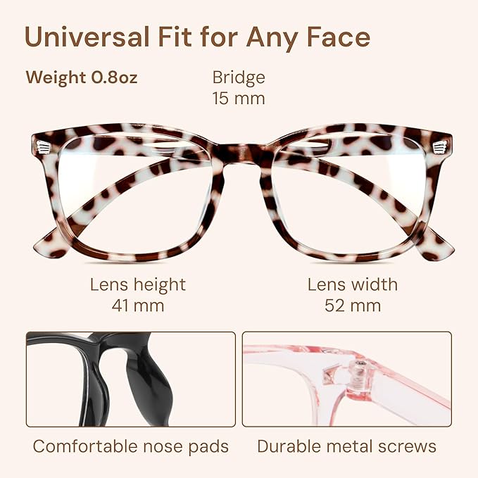 Gaoye Stylish Eyewear Frame Accessories - Blue Light Glasses for Woman - Computer Glasses for Blue Light Blocking