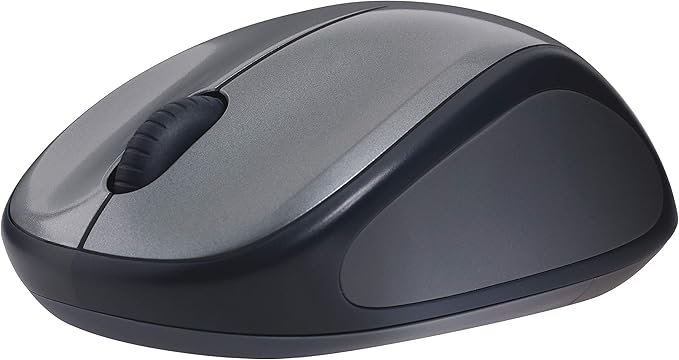 Logitech M317 Wireless Mouse, 2.4 GHz with USB Receiver, 1000 DPI Optical Tracking, 12 Month Battery, Compatible with PC, Mac, Laptop, Chromebook - Colt Glossy