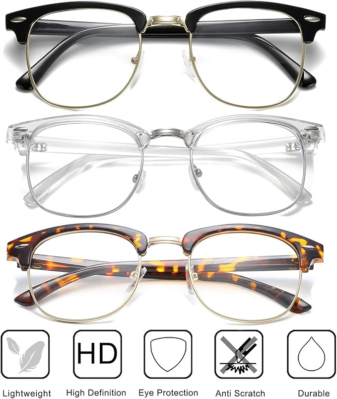 Perfectmiaoxuan Blue Light Blocking Glasses,Computer/Gaming/Screen Glasses for Women or Men，Anti Blue Light & UV