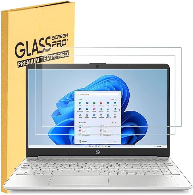 2 Pack 16 inch Tempered Glass Screen Protector for HP OmniBook 5 16/OMEN 16/OmniBook 7 16/Envy 16/Spectre x360 16/ZBook 16 / EliteBook 6/EliteBook 860/865/665/660/460/465 (G11/G10/G9)16" laptop