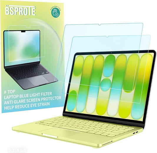 2-Pack Anti Blue Light Screen Protector for 2026 MacBook Neo 13-Inch A18 Pro, Matte Anti Glare Filter Eye Protection Shield for Mac Neo 13in, Anti-Scratch Protector