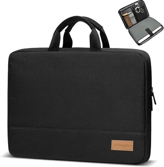 bagasin Laptop Sleeve Case 13 13.3 inch for MacBook Air M2/M1 2022-2018, MacBook Pro 2022-2016 M2 M1, 12.9 iPad Pro 6-3 Gen, Water Resistent Laptop Bag