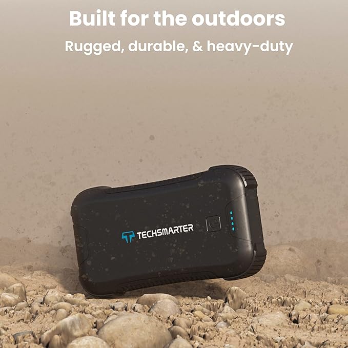 Rugged & Waterproof Power Bank, 30000mAh 45W USB-C Heavy Duty Laptop Portable Charger for Outdoor, Camping, For iPhone 16, 15, iPad, Samsung S24, S23, Android, Steam Deck, MacBook, Chromebook