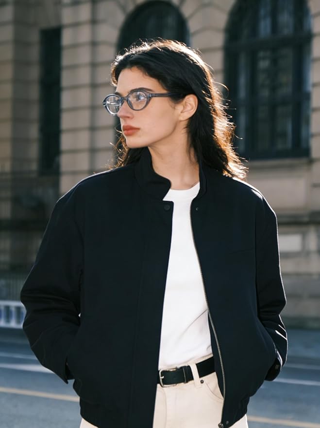 TIJN Blue Light Blocking Glasses Women Men Retro Cat Eye Square Oval Anti Glare Screen Computer Gaming Daily Eyeglasses TR90