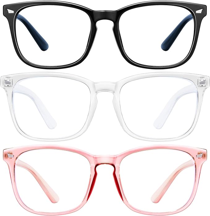 hunsquer Blue Light Glasses for Woman/Men Computer Blue Light Glasses