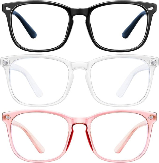 hunsquer Blue Light Glasses for Woman/Men Computer Blue Light Glasses