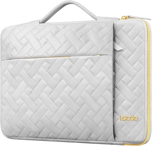 Lacdo 360° Protective Laptop Sleeve Case for 13 inch New MacBook Air M5 A3449 (2026), M4 A3240 2025, M3 A3113, M2 A2681, M1 A2337 A2179 A1932 | 13 inch MacBook Neo A18 Pro A3404 (2026), Space Gray
