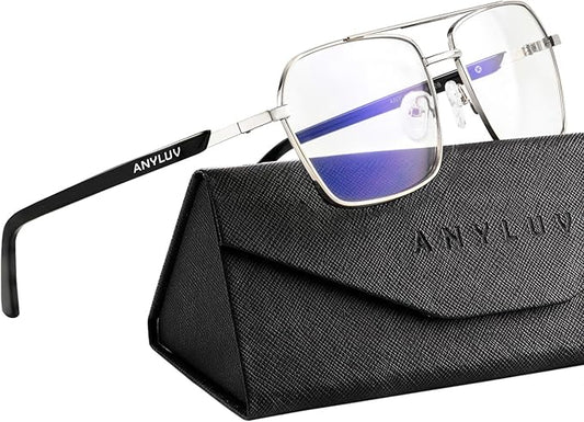 ANYLUV Blue Light Glasses Men/Women, Blue Light Blocking Glasses, Computer Screen Blocker Eyes Protection Glasses