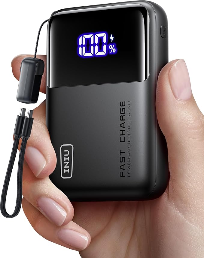 INIU 45W Power Bank + 65W Portable Charger