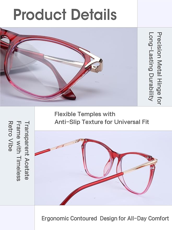 Blue Light Glasses For Woman, Computer Glasses&Blue Light Glasses Men: Advanced Protection For Office Screens And Devices.