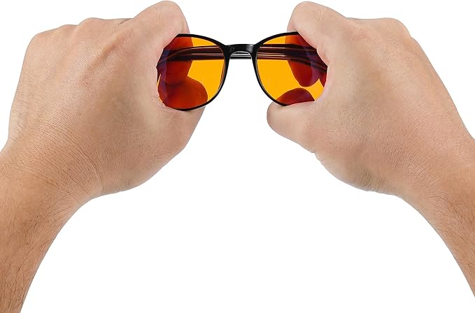 Sleep ZM Blue Light Blocking & Light Sensitivity Glasses - 8 Lens Types for Comfort, Relaxation, Sleep & Relief - 50+ Styles