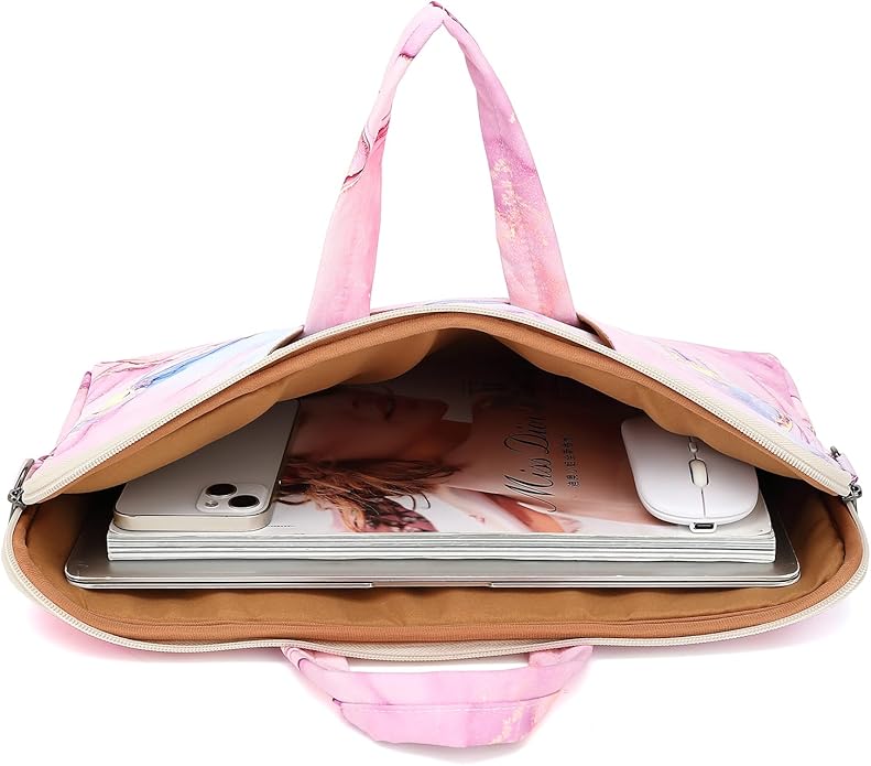 DACHEE Laptop Shoulder Bag for 15 Inch/15.6 Inch Macbook Pro