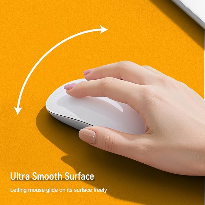 Dual Sided Leather Desk Mat - Waterproof Desk Pad - Ideal for Large Mouse Pad and Desk Mats on Top of Desks (Yellow, 33"*13")