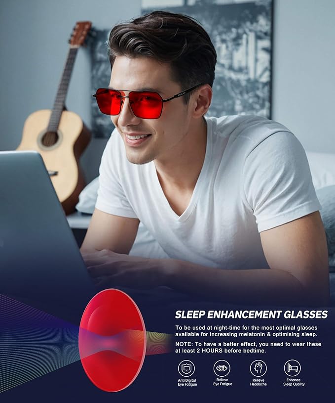ANYLUV Blue Light Glasses Men/Women, Blue Light Blocking Glasses, Computer Screen Blocker Eyes Protection Glasses