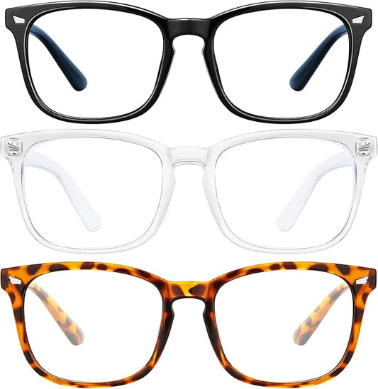 hunsquer Blue Light Glasses for Woman/Men Computer Blue Light Glasses