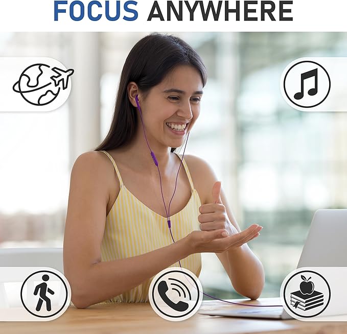 LUDOS FEROX USB C Headphones for iPhone 17 16 15 Pro Max Plus Air iPad Pro, 5 Years Warranty, USB-C Earbuds for Samsung Galaxy S24 S23 Ultra S22 S21 FE S20 Z Flip 3 Fold 4 A53, USB Type C Earphones