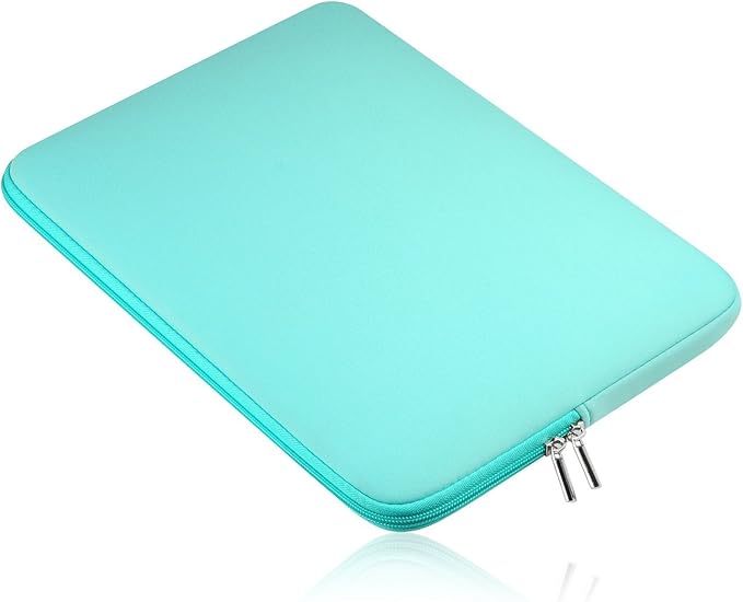 CCPK Laptop Sleeve 15.6" for MacBook Pro 16 inch Mac Air 15 inch M4 M3 Compatible with Hp Lenovo Dell Acer Computer Laptop Bag Sleeve Carrying Case Cover Protective Skin 15.6-16 inch Accessories, Mint