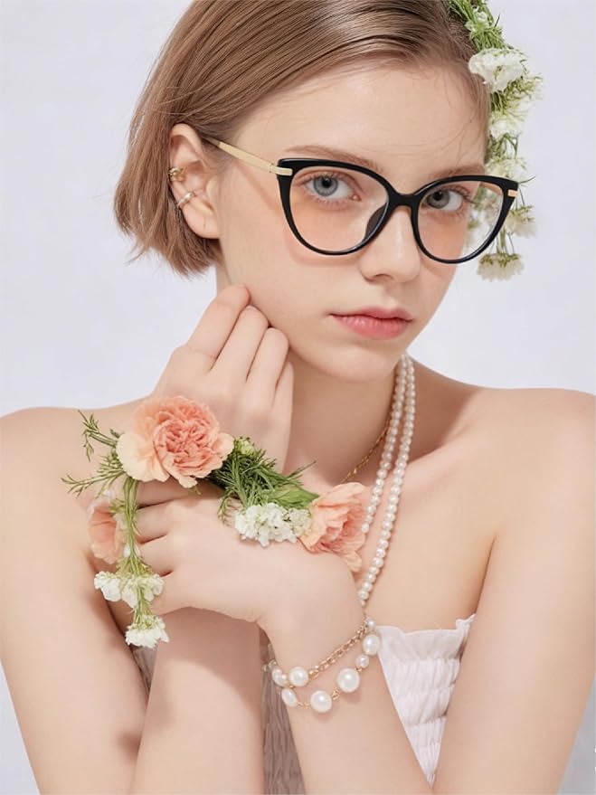 Blue Light Glasses for Woman & Men | Computer Glasses for Men & Women-Anti Fatigue,HD Screen Glasses for Gaming,Office,Reading