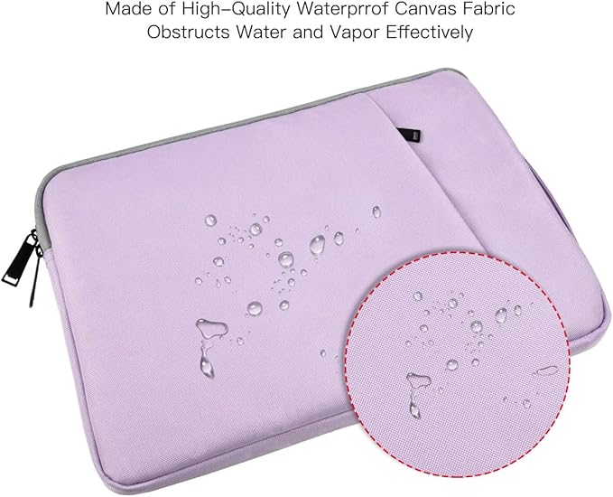 17 17.3 inch Laptop Bag for Women, Computer Sleeve Case Compatible with HP Pavilion 17/ Envy 17/ Dell/Lenovo IdeaPad/LG Gram/MSI/ASUS Notebook/Razer Blade Pro 17, Purple