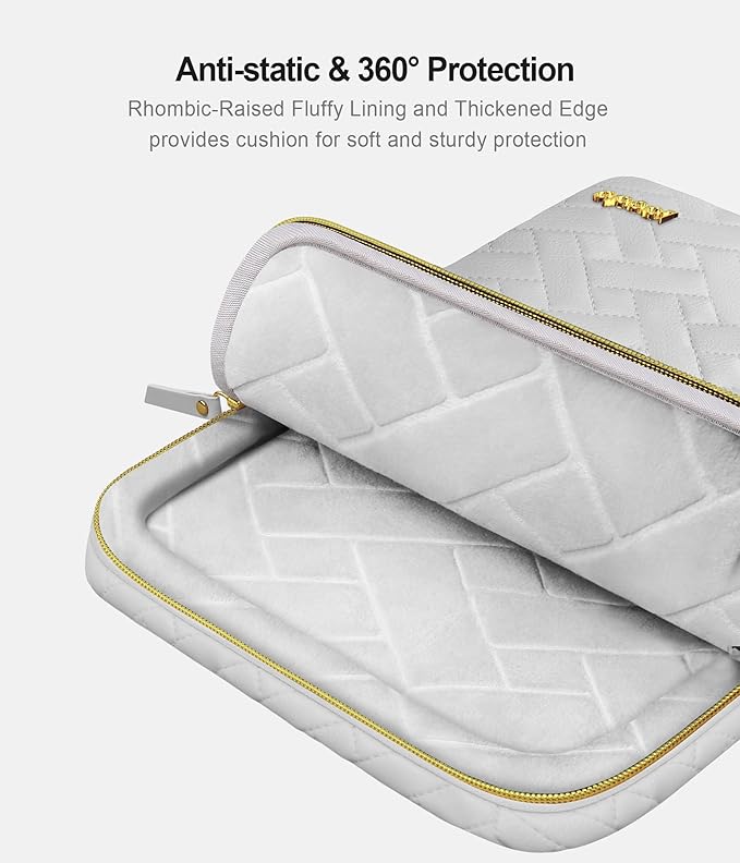 Lacdo 360° Protective Laptop Sleeve Case for 14 inch New MacBook Pro M5 Pro/Max A3426 A3427 (2026), M5/M4/M3/M2/M1 A3434 A3112 A3401 A3185 A2918, 13.8 inch Surface Laptop Computer Bag, Space Gray