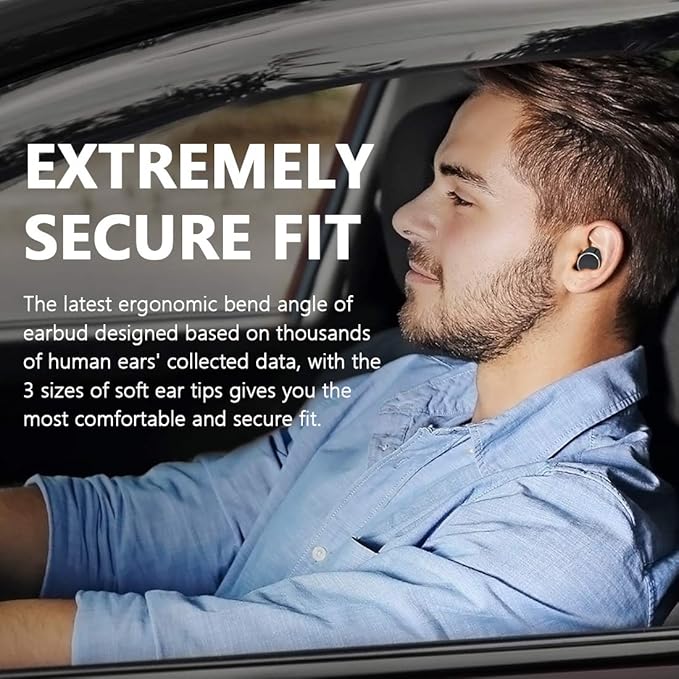 W5 Wireless Earbuds Qcalcomm Bluetooth 5.0 Headphones, 4 Mics with CVC 8.0 for Clear Call, 56H Playtime, aptX with Balanced Armature for Incredible Sound, USB-C, Best TWS for Home Offcie