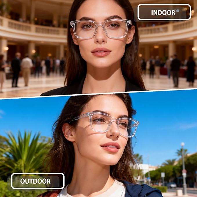 BIRDDIE Blue Light Blocking Glasses for Women & Men, UV400 Anti-Glare Computer Glasses for Gaming,Reading & Eye Strain Relief