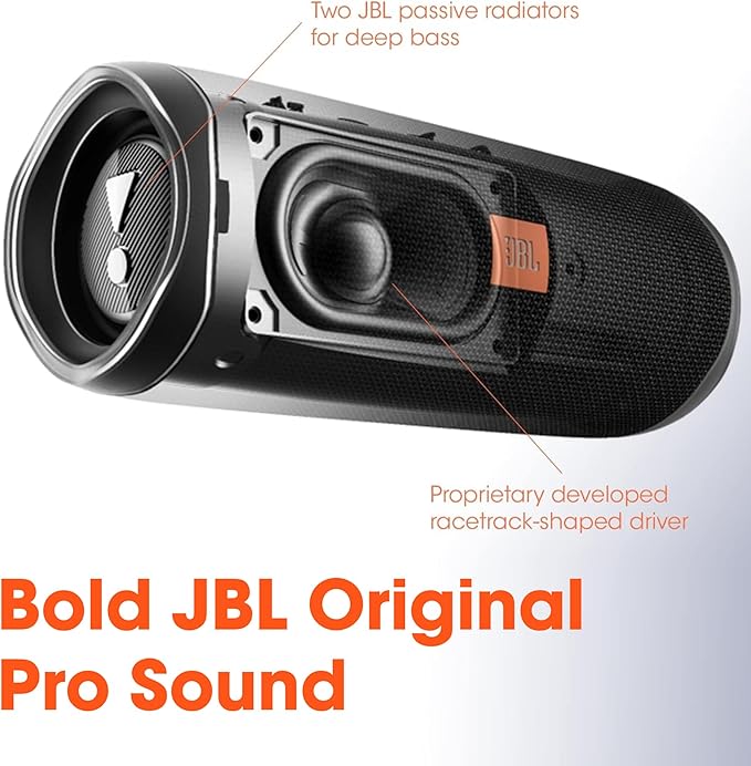 JBL Flip 5 (Camouflage) + Bundle with divvi! Protective Hardshell Case