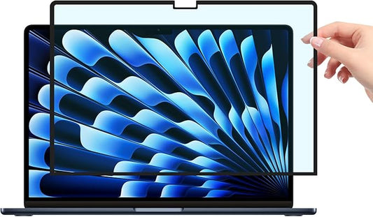 FILMEXT Macbook Air 15 inch Screen Protector (2026-2023, M5 M4 M3 M2) Mddel A2941 A3114 A3241, Anti-Glare Anti-Blue Light Filter Bubble Free Eye Protection Macbook Air 15.3"