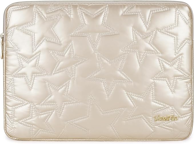 14 inch Laptop Sleeve Case for 14" MacBook Pro M5 M4, Surface Laptop Studio 2, ThinkBook 14 Gen 8, IdeaPad 3i, Yoga Slim 7X, Inspiron 14, 14.5" XPS 14, HP ThinkPad Notebook Bag, Champagne