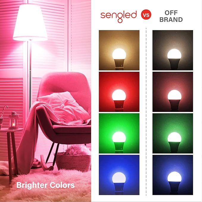 Sengled Bluetooth 75W Color Bulb 4PK
