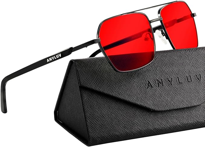 ANYLUV Blue Light Glasses Men/Women, Blue Light Blocking Glasses, Computer Screen Blocker Eyes Protection Glasses