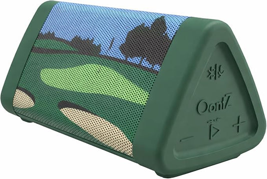 OontZ Angle 3 (4th Gen) – Portable Bluetooth Speaker, 12W Stereo Sound, 24 Hour Playtime, Rich Bass, 100 Foot Wireless Range, Waterproof, Home, Outdoor, Travel, Great Gift and Golf Speaker (Green)