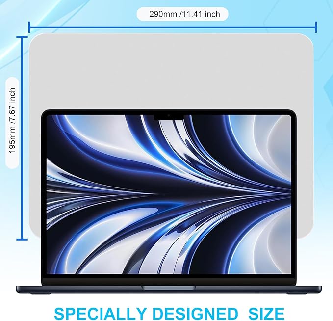 2 Pack Microfiber Liner Cleaning Cloth Screen Keyboard Imprint Protection for MacBook Neo/Pro/AIR 13" 14" (2018-2026), Compatible MacBook Neo 13/MacBook Air 13 M4 M3 M2 M1/MacBook Pro 14 (M5- M1)