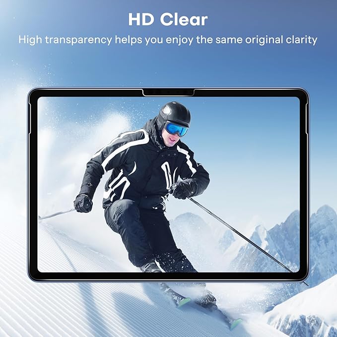 OMOTON Screen Protector for Microsoft Surface Pro 12 inch 2025, Tempered Glass/Case Friendly/Surface Pen Compatible, 2 Pack