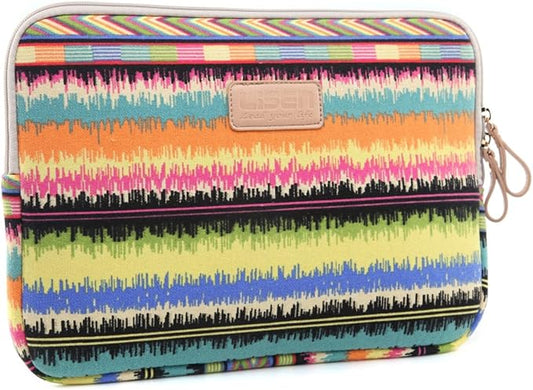 BSLVWG 13 Inch Laptop Sleeve Case, Water-Resistant Neoprene Notebook Computer Pocket Tablet Briefcase Carrying Bag/Pouch Skin Cover