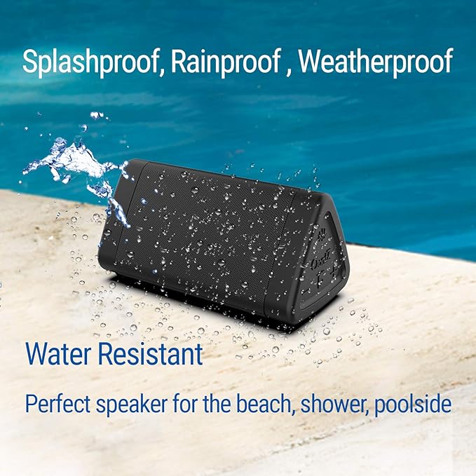 OontZ Angle 3 (4th Gen) – 2 Pack, Portable Bluetooth Speakers, Dual Pairing Stereo Sound, 12W Stereo Sound, 24 Hour Playtime, 100 Foot Wireless Range, Waterproof, Home, Outdoor (Black)