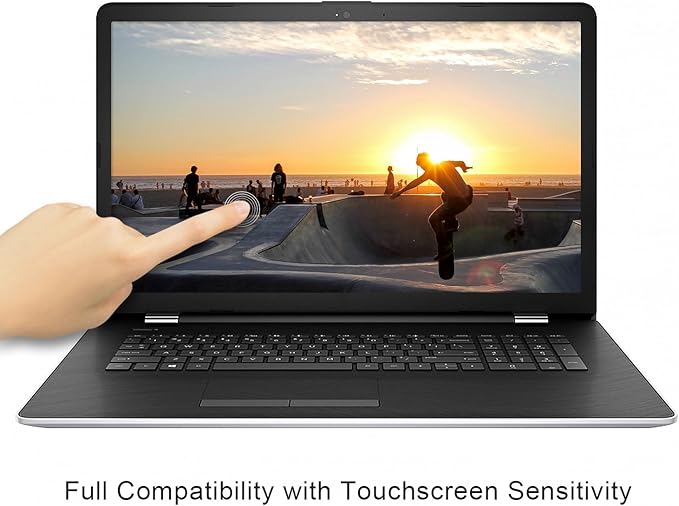 [2 PACK] FORITO 17.3" Anti Glare Screen Protector Compatible with All Brands of 17.3" with 16:9 Aspect Ratio Display Laptop(Size: 15" Width x 8.5" Height)