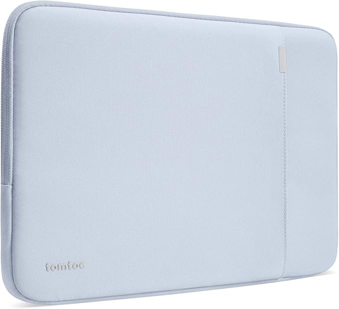 tomtoc 360° Protective Laptop Sleeve for 13-inch New MacBook Air M5/A3449 (2026) M4/A3240, M3/A3113, M2/A2681, M1/A2337, Water-Resistant Computer Case Bag Fits 13" MacBook Neo A18 & MacBook Pro M2/M1