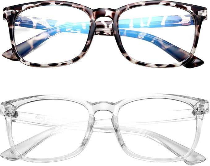 Hycredi Kids Blue Light Blocking Glasses for Boys & Girls – Reduce Eye Strain from Screens, Computer, Gaming, TV & Phone