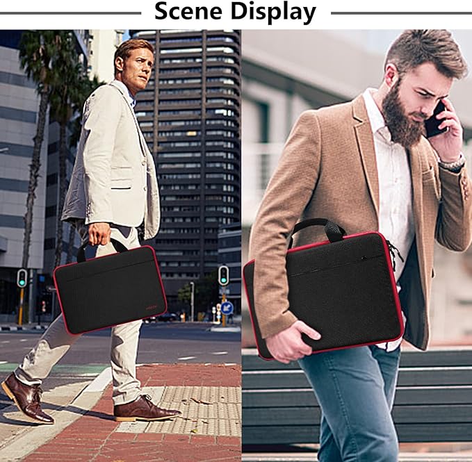 Hseok Laptop Sleeve 13-14 Inch Case Briefcase Compatible with MacBook Neo Pro 14 M5/M4/M3/M2/M1, All Models 13.3 Mac Air/Pro, XPS 13 14, Most Popular 13"-14" Notebooks,B01K03