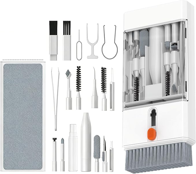 22 in 1 Precision Cleaning Kit ?€? Professional Electronic Cleaning kit Cleaning Tools for Phone, airPods Headset, Keyboards, Cameras, Laptop & More by Unknown