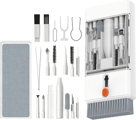 22 in 1 Precision Cleaning Kit ?€? Professional Electronic Cleaning kit Cleaning Tools for Phone, airPods Headset, Keyboards, Cameras, Laptop & More by Unknown