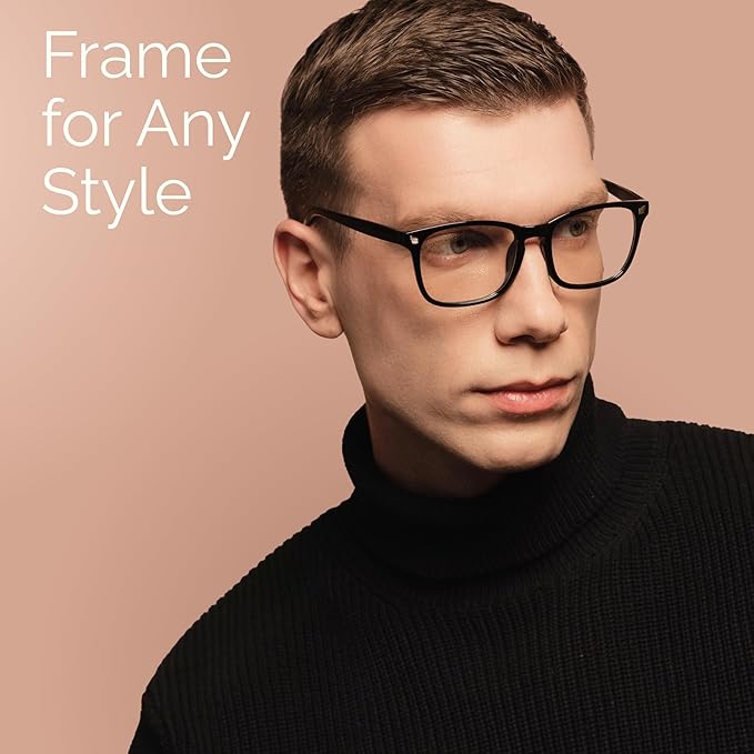 CCVOO Reading Glasses for Women/Men, Eyeglasses, Blue Light Readers for Women/Men, Computer Eye Glasses, Cheaters