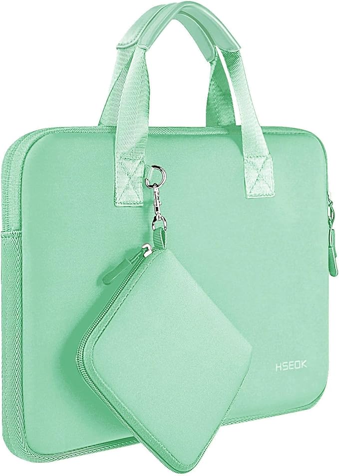 Hseok Laptop Sleeve 14 inch Case with Small Case, Compatible with MacBook Neo 14, MacBook Pro 14 M5/M4/M3/M2/M1, XPS 14 and Most 14 inch Notebooks, Neoprene Computer Handbag,L01U01