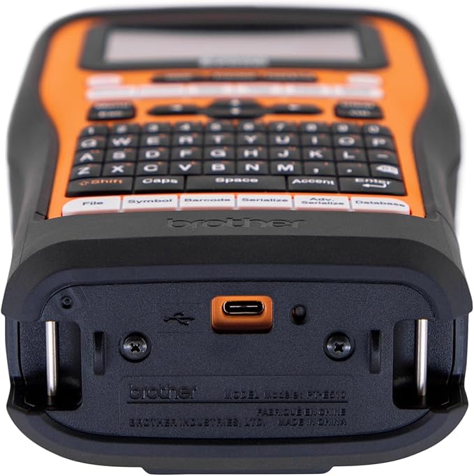 Brother PT-E510VP P-Touch Edge Handheld Industrial Label Printer with Dual auto Cutter and USB-C (up to 24mm Labels)