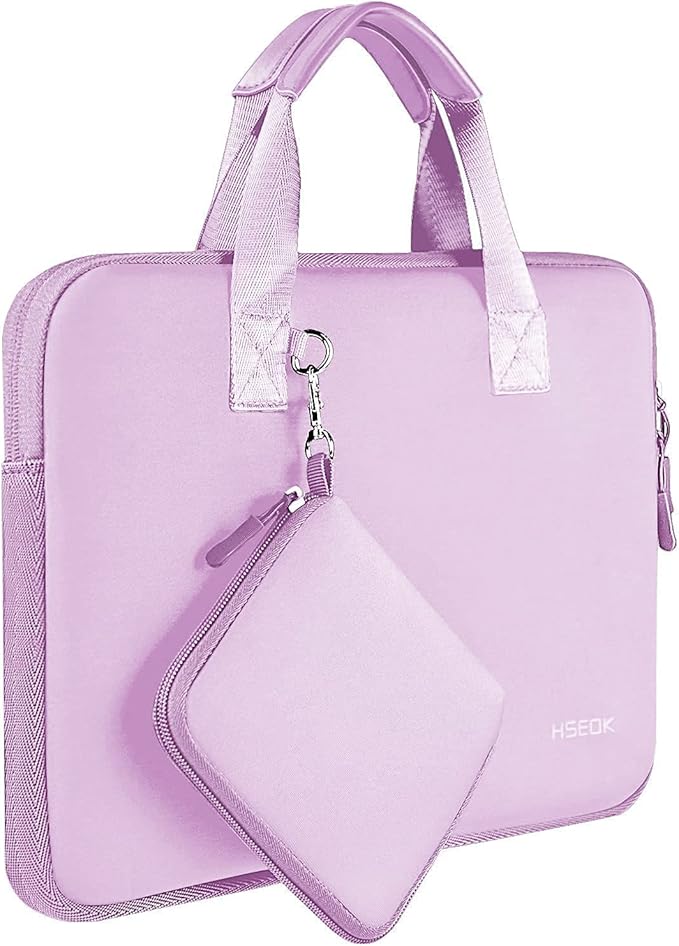 11.6 12.9 13 inch Elastic Laptop Sleeve with Small Case Compatible with 13 inch MacBook Neo Air Pro M5/M4/M3/M2/M1, iPad 13 12.9, XPS 13 and Most 11.6 12.9 13 inch Notebooks Tablets,L02P01