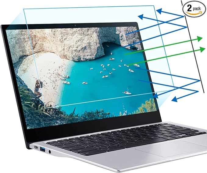 F FORITO 2-Pack 14 inch Anti Blue Light Laptop Screen Protector, Compatible with 14" Acer Swift X/Swift GO/Swift 3 OLED/Spin 5 Laptop with 16:10 Aspect Ratio