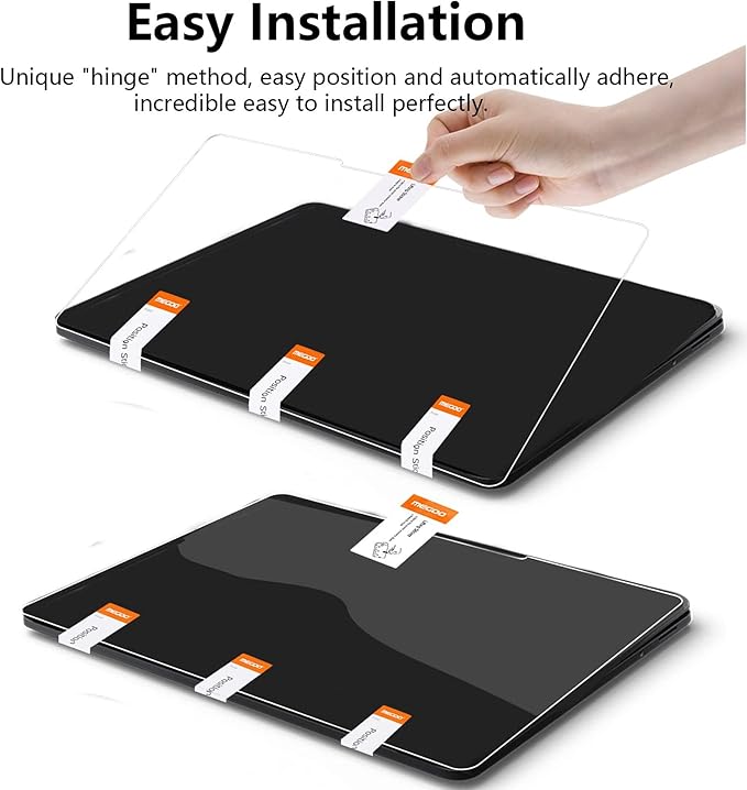 Megoo Glass Screen Protector for Surface Laptop Studio 2/ Surface Laptop Studio 14.4'', Easy Installation/HD Transparent/Scratch Resistant/Case and Surface Pen Friendly 9H Tempered Glass, 2 Pack