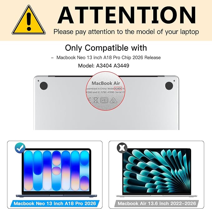 FILMEXT Macbook Neo 13 inch Screen Protector (2026, A18 Pro),Anti-Glare Anti-Blue Light Filter Bubble Free Eye Protection Mac Neo 13"