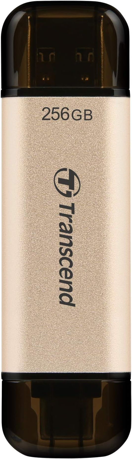 Transcend JF930 256GB Dual USB C Flash Drive for iPhone/iPad/Mac/Windows, Android/Tablet/PC/Gaming Console, Photo Stick Up to 420MB/s, USB 3.2 Thumb Drive, Memory Stick with 2-in-1 Type C &Type A by Transcend
